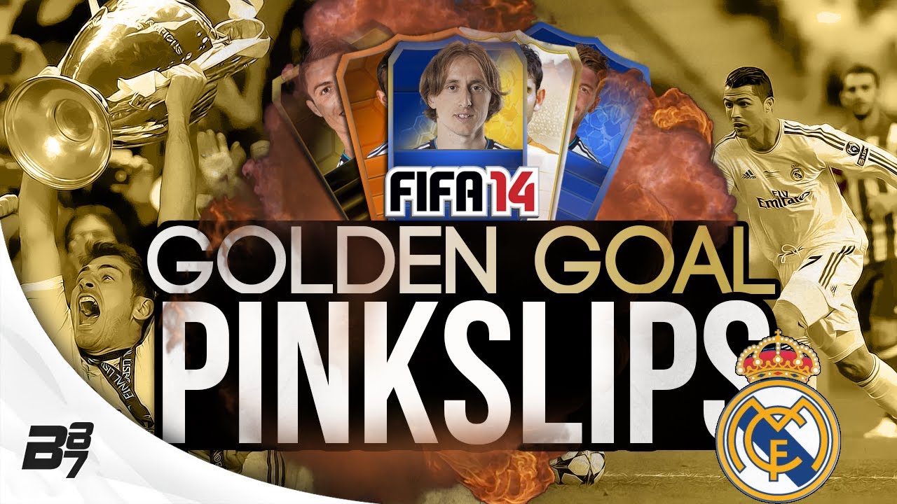GOLDEN GOAL PINKSLIPS REAL MADRID EDITION #1 w/ MOTM, TOTS, TOTY and LEGEND | FIFA 14 Ultimate Team