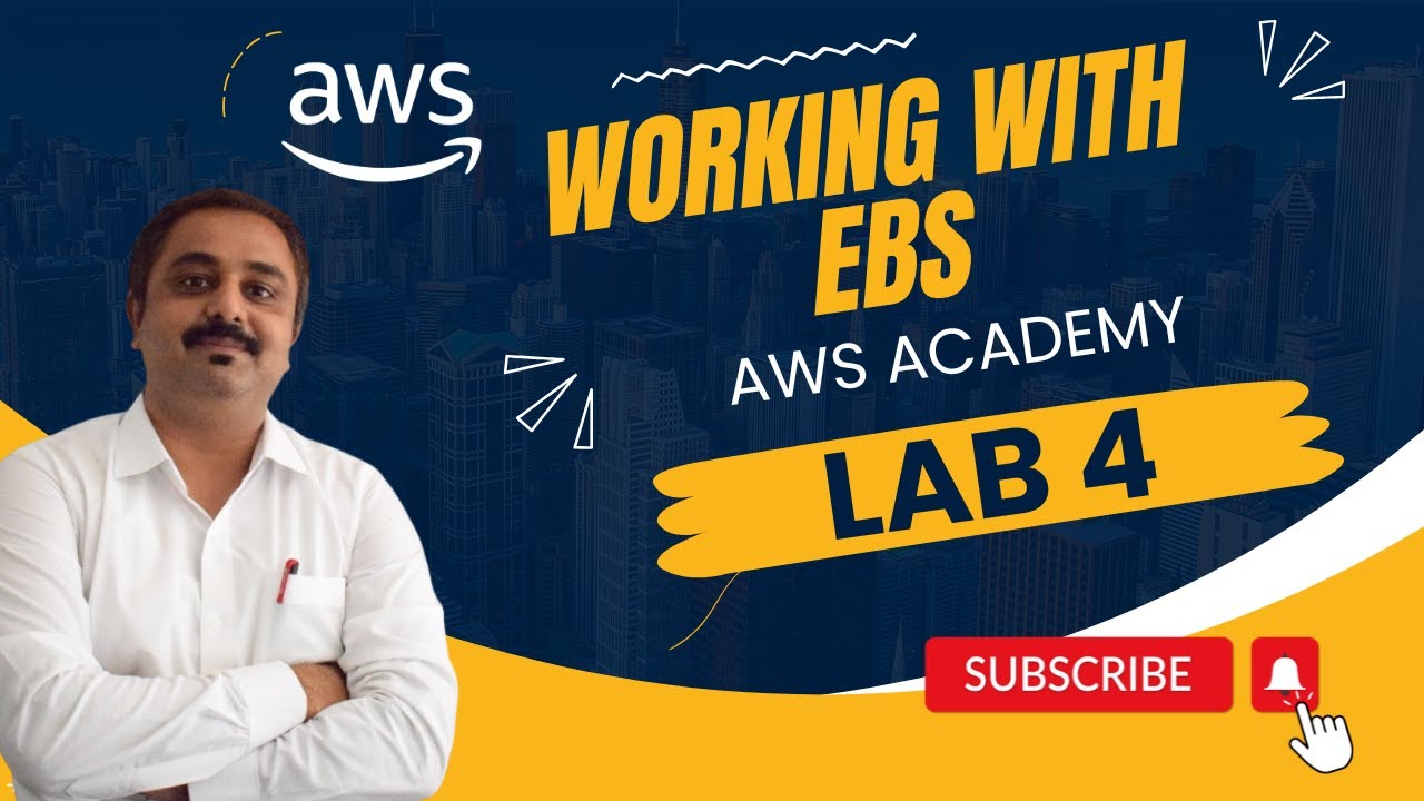 Лабораторная работа 4. Работа с EBS | Модуль 7 - Хранилище | AWS Academy | Основы облачных вычисл...