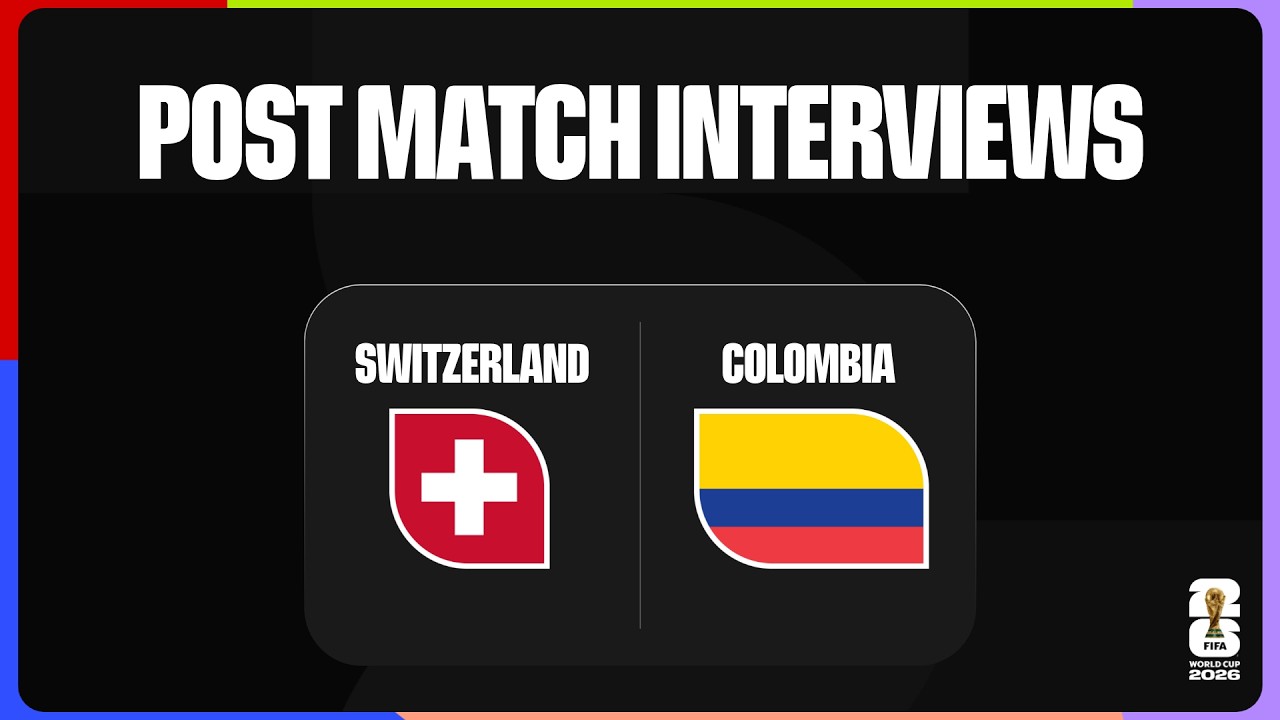 Post-Match Interviews | Switzerland (4)0-0(3) Colombia