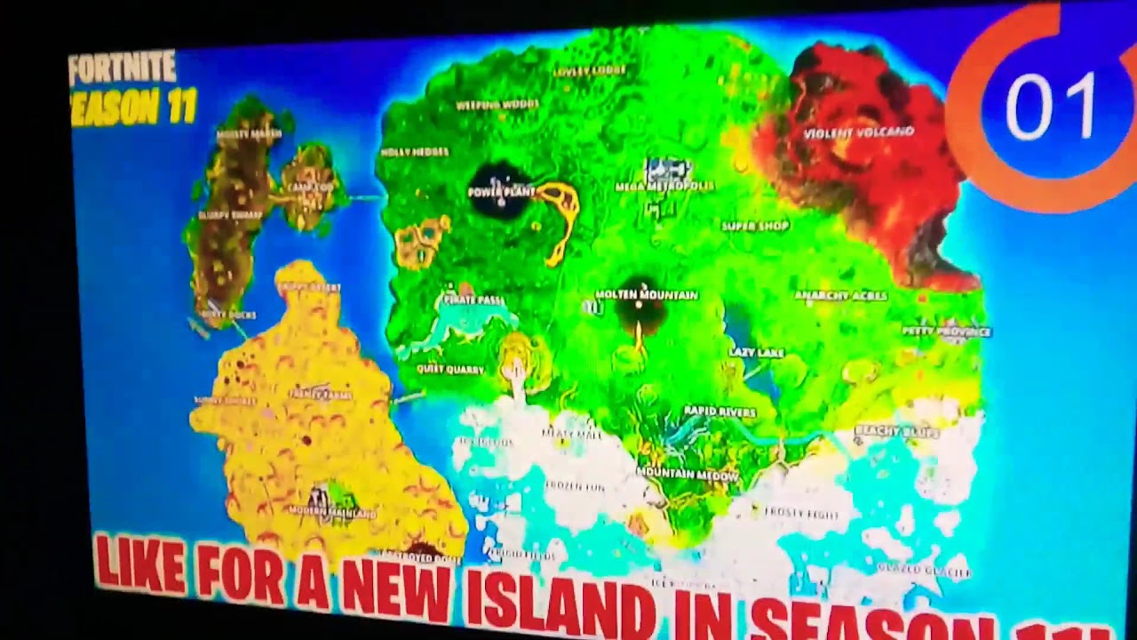 New Season 11 map