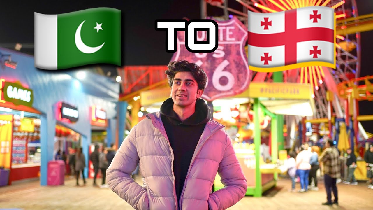 PAKISTAN to GEORGIA in 9 minutes!!