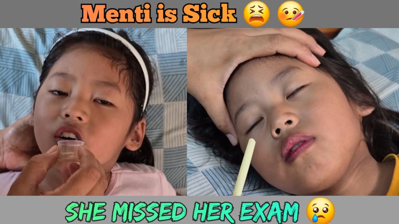 Menti is Sick | She Missed Her Exam 😢 
