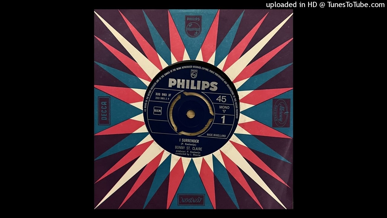 Bonny St. Claire - I Surrender (Philips) 1968