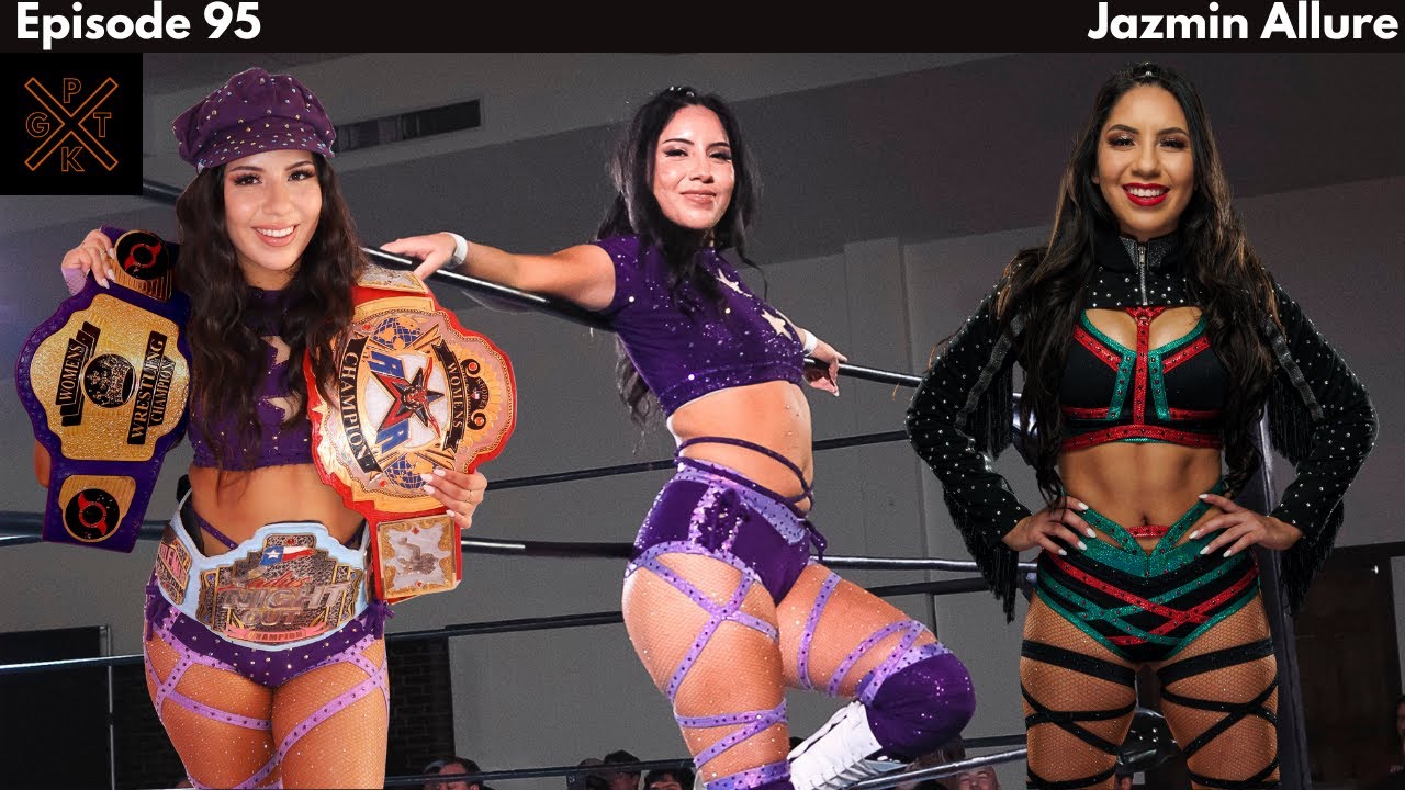 TOP TIER! Jazmin Allure talks @OfficialAAPWATX, Jazz, Thunder Rosa, Dustin Rhodes, AEW, and CMLL