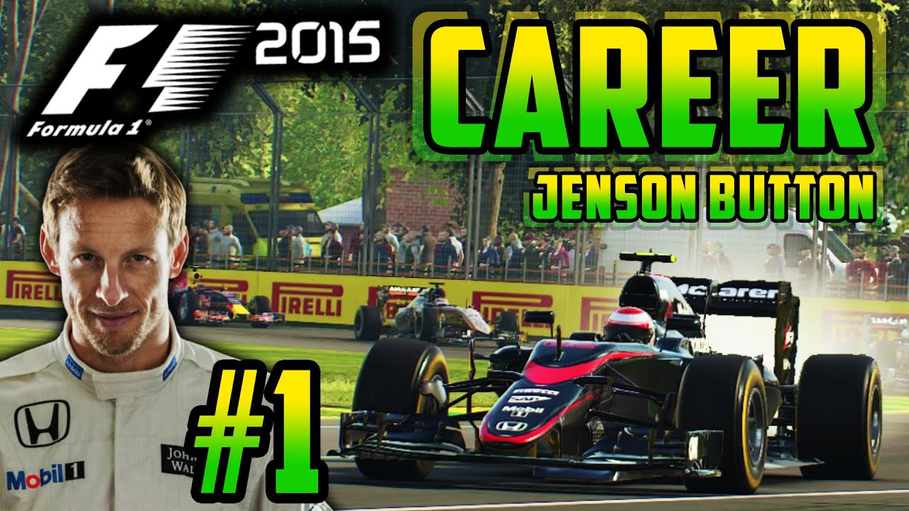 F1 2015 JENSON BUTTON CAREER MODE PART 1: AUSTRALIA