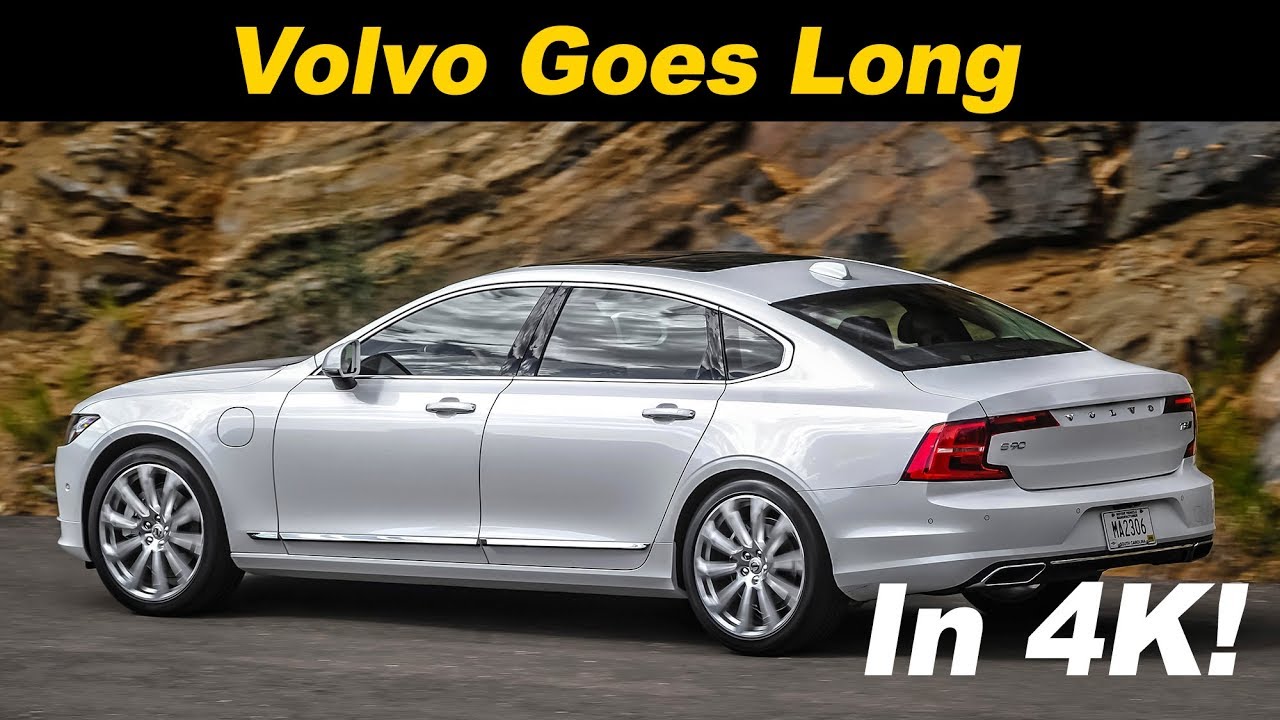 2018 Volvo S90 T8 Review / Comparison - In 4K