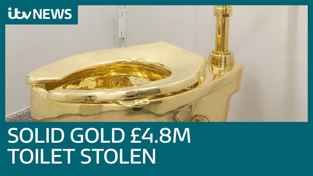 £4.8m gold toilet stolen from Blenheim Palace remains missing | ITV News