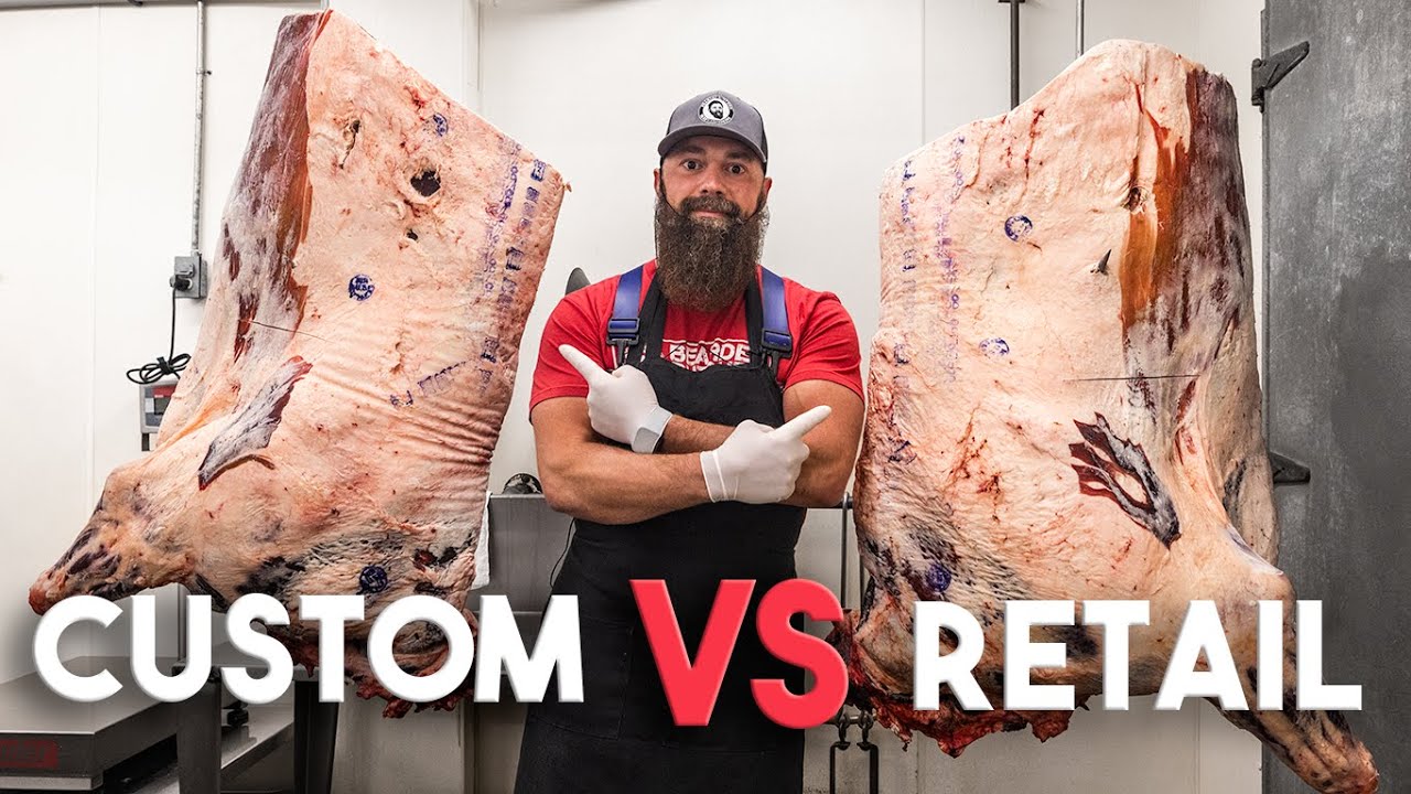 Индивидуальные и розничные передние четверти коровы: сравнение от The Bearded Butchers