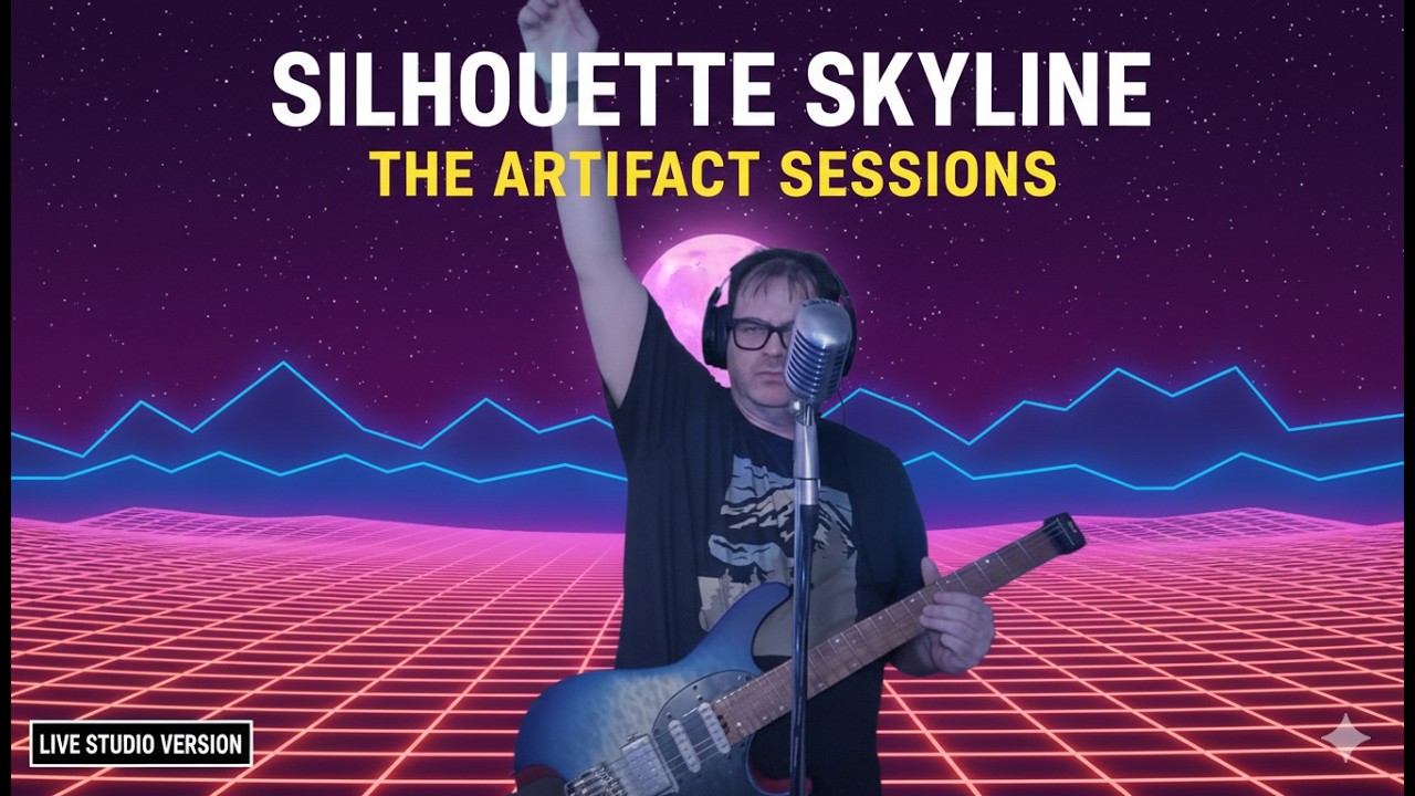 Silhouette Skyline | Cinematic Ambient Guitar & Vocals (Live Session)