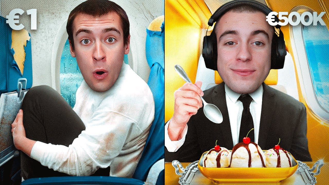 REAGISCO a VOLI da 1&euro; VS 500,000&euro; di MRBEAST!!