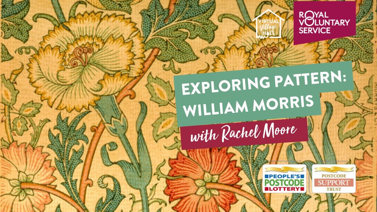 Exploring Pattern: William Morris with Rachel Moore 🎨