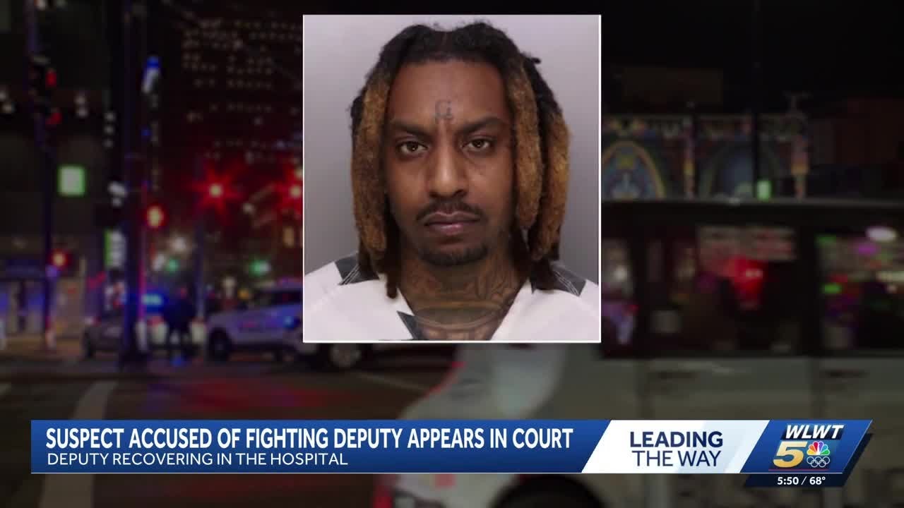 Man facing charges after deputy injured during chase, arrest in downtown Cincinnati
