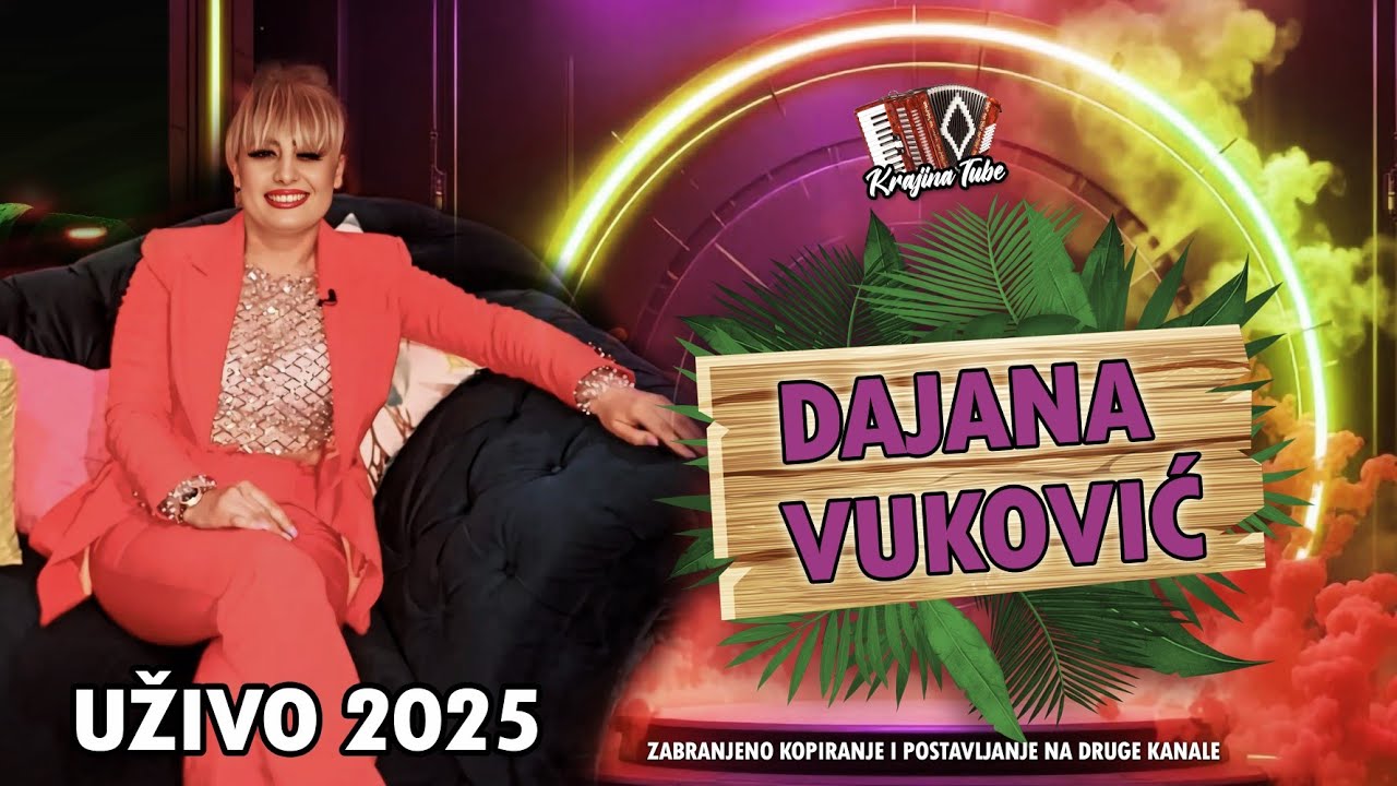 DAJANA VUKOVIĆ - Opet braća bez vozačke voze Extra Miks (Uživo 2025)