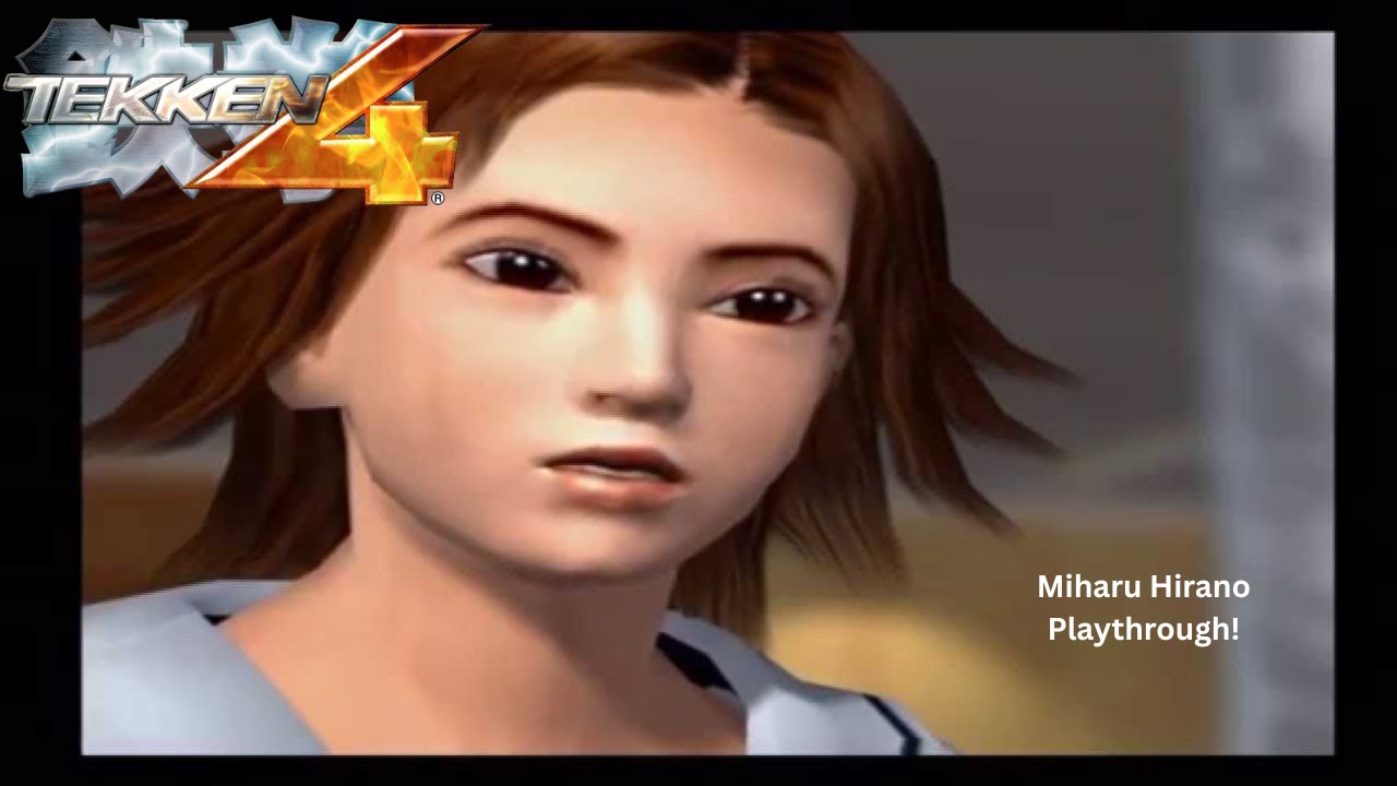 Tekken 4 PS2 Miharu Hirano Playthrough