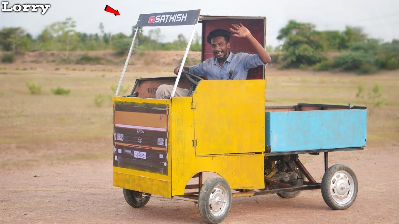 Making Mini Lorry 💯 Hydraulic Tipper | விவசாயத்திற்கு இலவசம்..! Sathish