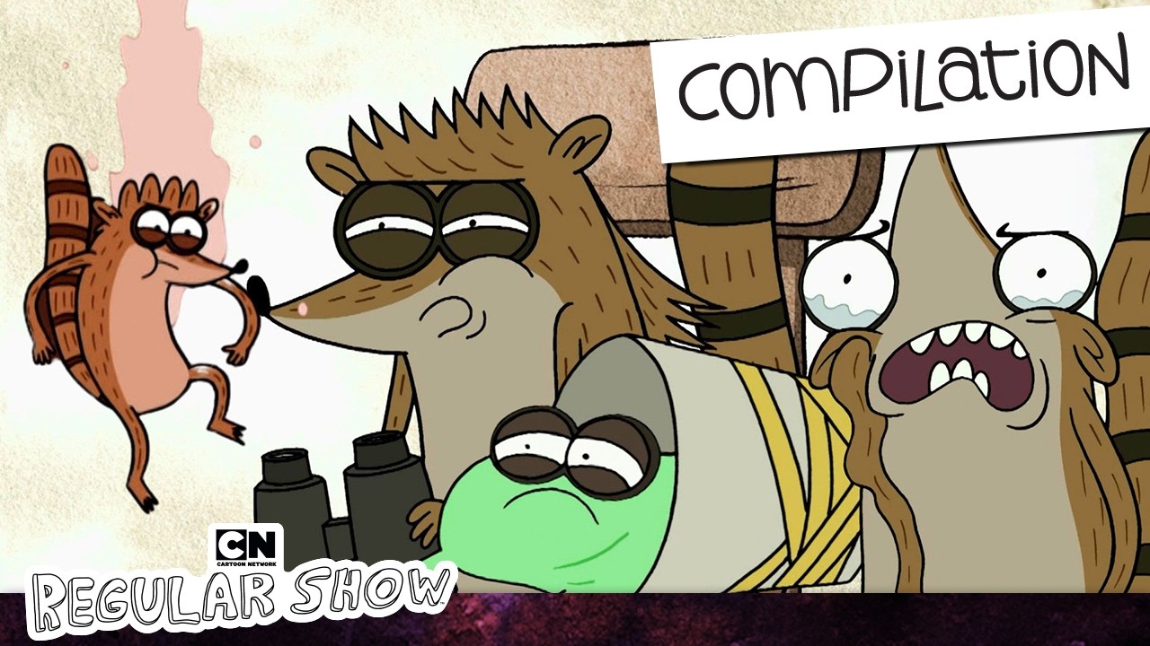 Rigby's CRAZIEST Moments | Regular Show Compilation | Cartoon Network
