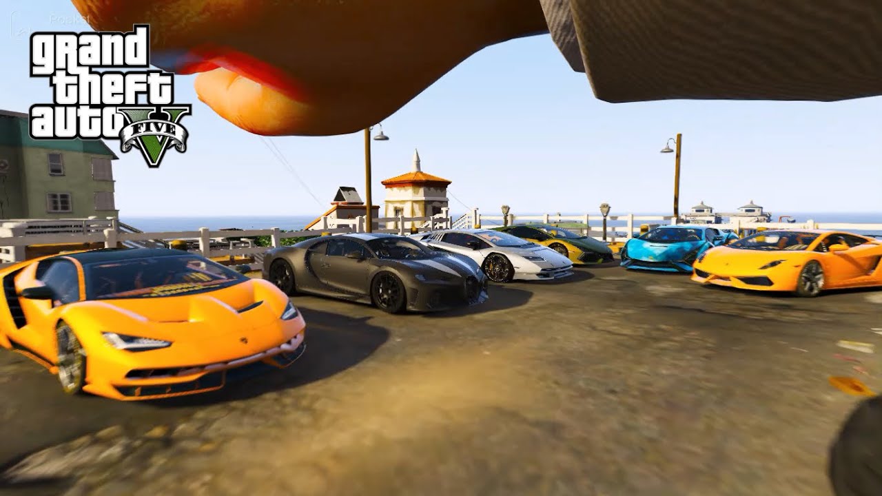 GTA 5 : Quant V Graphics Mod On Low End Pc ► Bugatti Gameplay! 