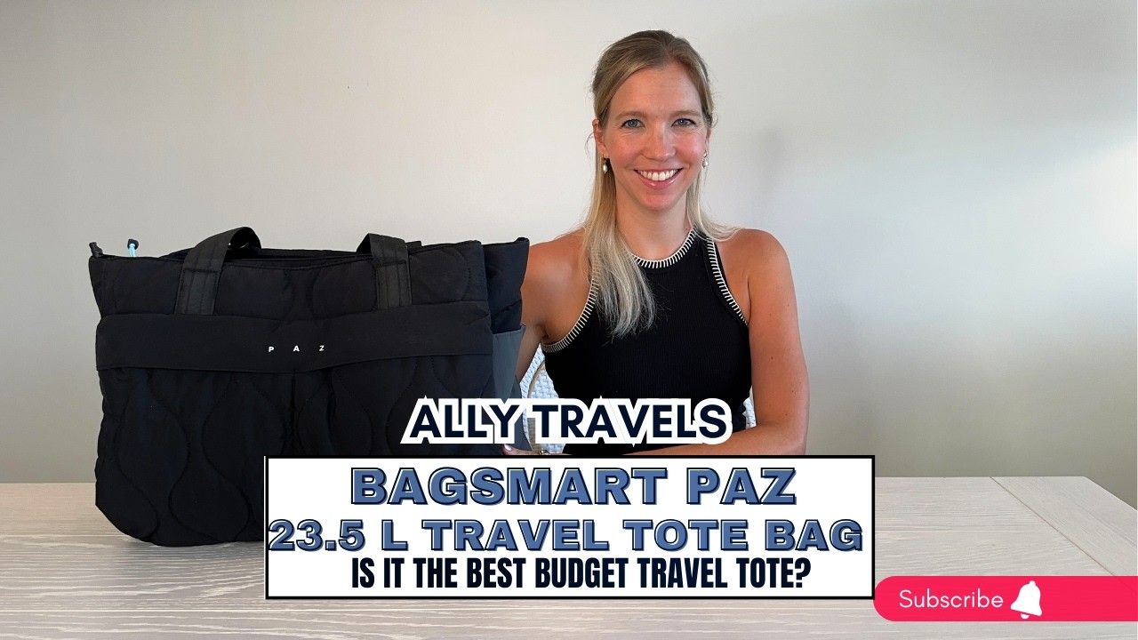 Best Budget Travel & Work Tote? | BAGSMART PAZ 23.5L Tote Bag Review