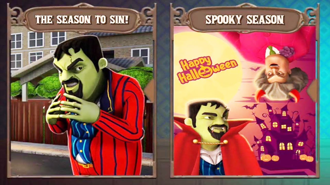 Scary Stranger 3D 5.18 New Chapter The Season To Sin, Spooky Season (Android, iOS)