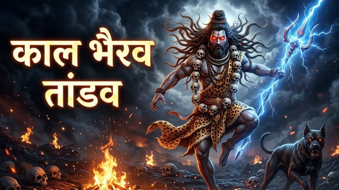 Kaal Bhairav Tandav Stotram | Fierce Protection Mantra | Destroy All Fear