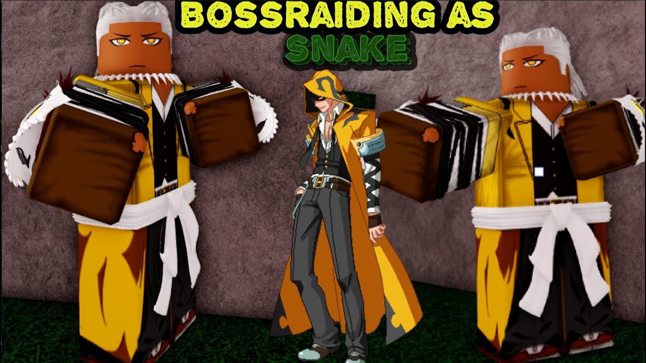 Bossraiding As Terumi Snake Res in Type Soul