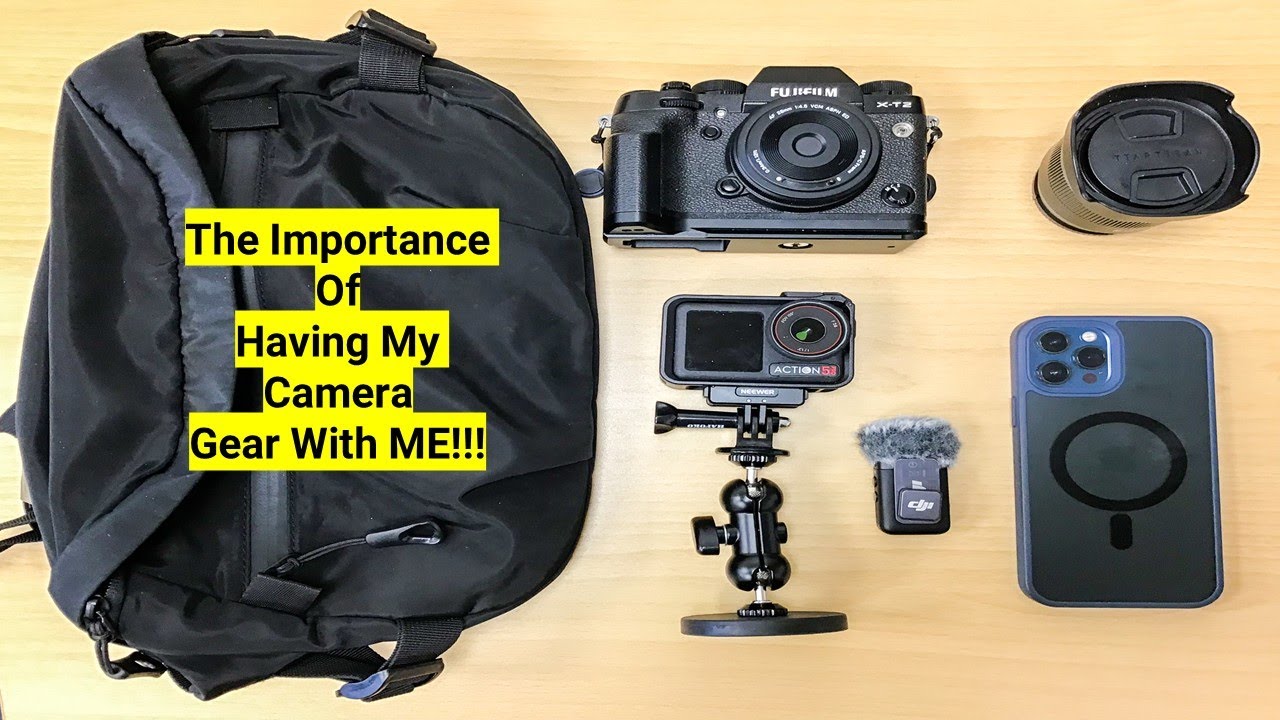 My Every Day Carry | The Importance Of Having My Camera Gear With ME!!! #photography