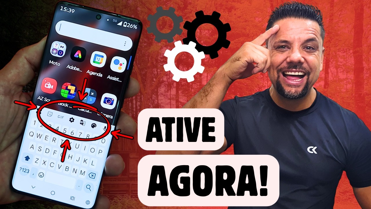 2 Formas de trazer de volta as FERRAMENTAS do Teclado No MOTO EDGE 50 PRO