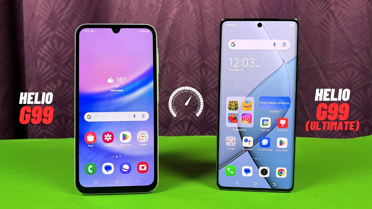 Samsung Galaxy A15 vs Tecno Spark 20 Pro Plus - Speed Test & Comparison!