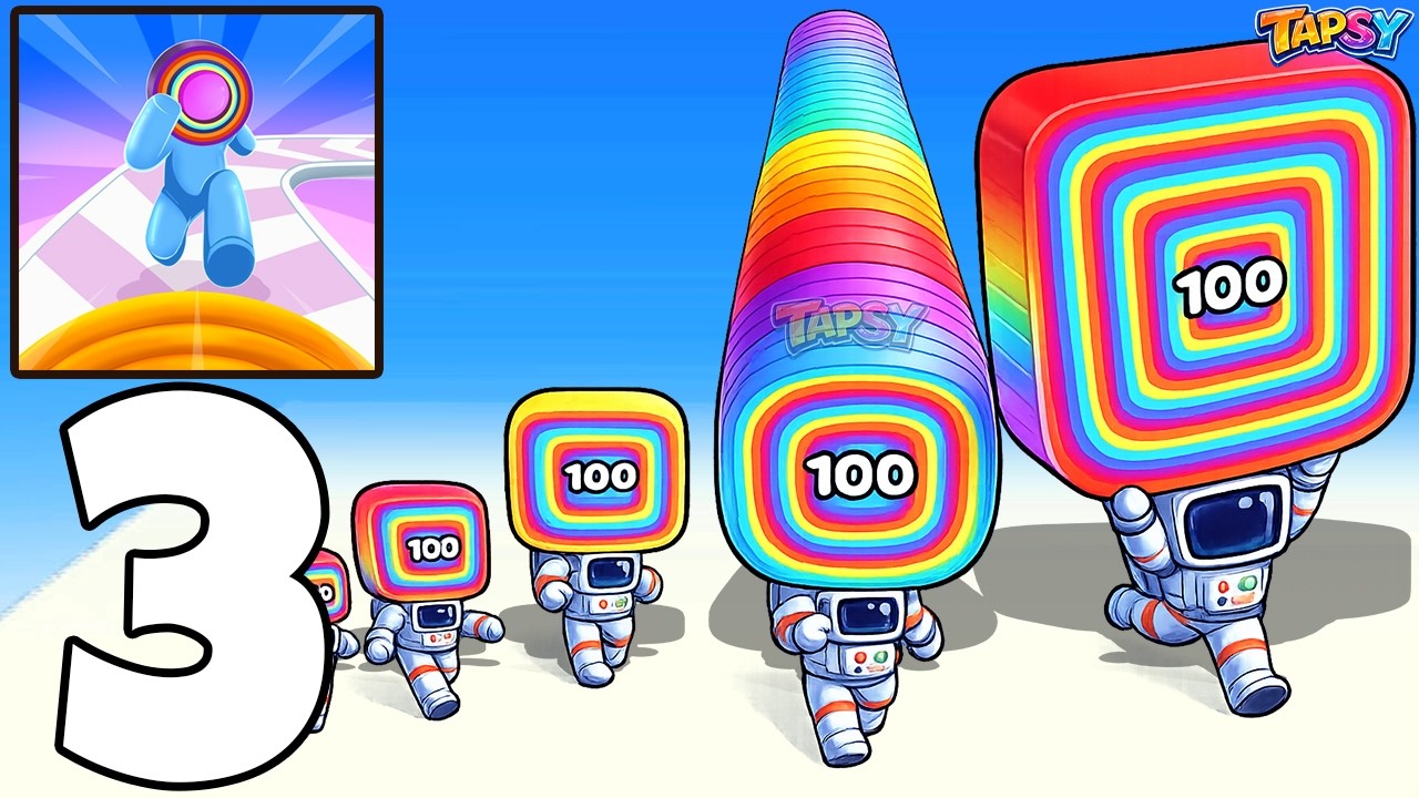 💥Layer Man Gameplay Walkthrough Levels 32-45 Stack And Run (Android,iOS)