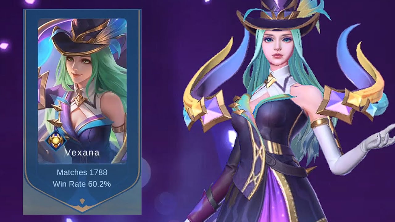 Raja Vexana 20 Kill Full Magic Build 1x Combo Auto Rata - Vexana Starlight Mobile Legends
