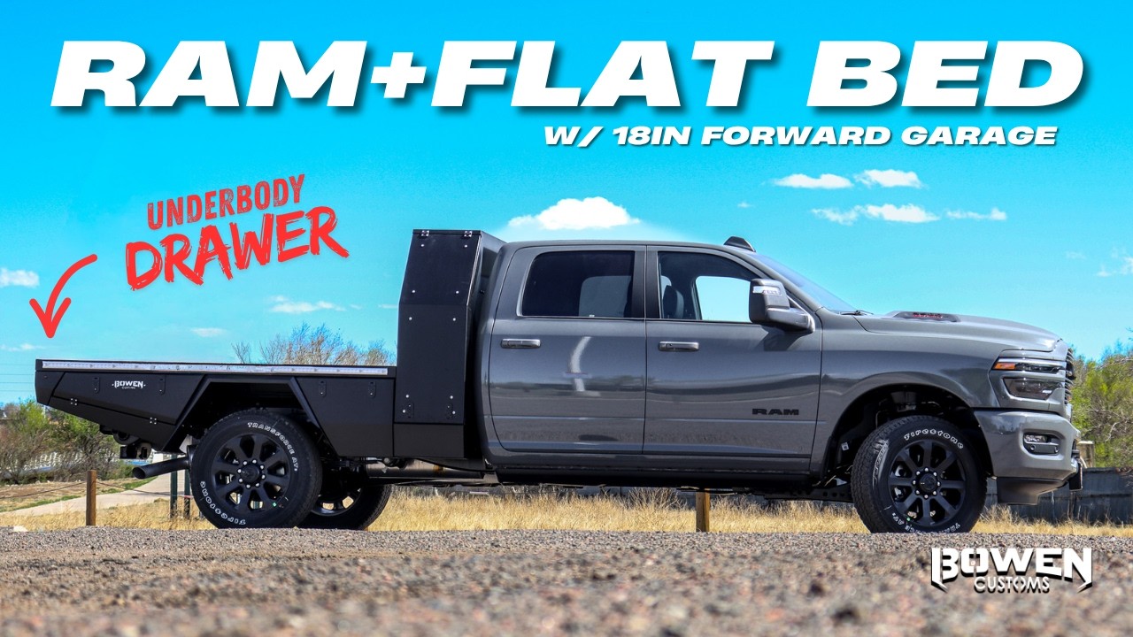Строительство кемпера на базе Ram 3500 | Бортовая платформа Bowen Customs