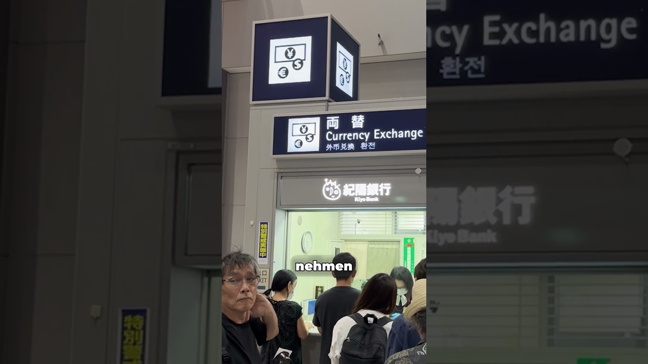Geldwechseln in Japan 