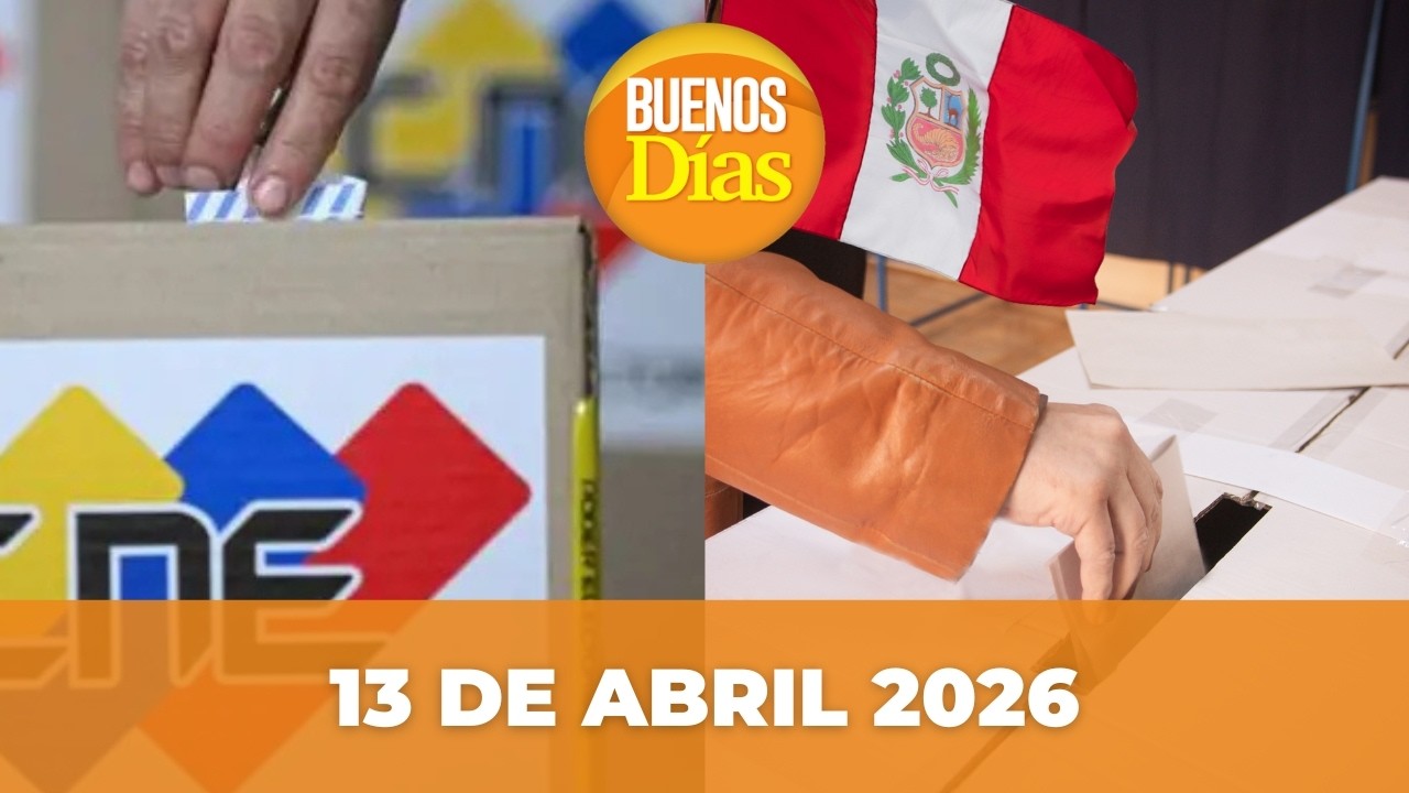 Noticias en la Ma&ntilde;ana en Vivo ☀️ Buenos D&iacute;as Lunes 13 de Abril 2026 - Venezuela