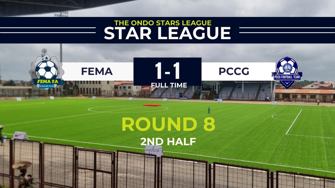 FEMA FA vs PCCG FC | The Ondo Stars League - Stars League, Round 8