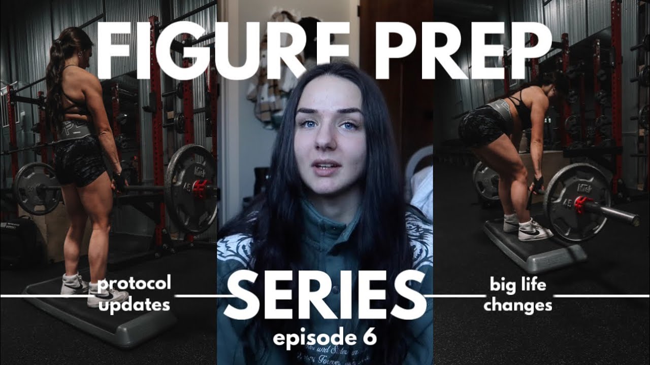 FIGURE PREP SERIES EP. 6 | darc sport haul, prep + life update, leg day workout!