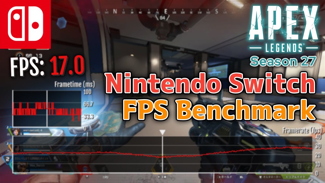Apex Legends: Amped (Season 27) | Nintendo Switch Framerate Test