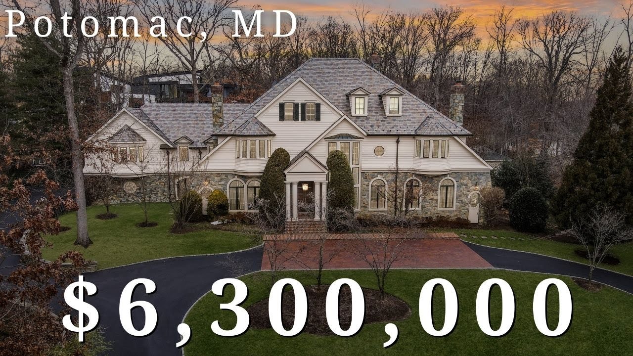 $6.3 Million Potomac Maryland Mansion | Mansions Near Washington DC