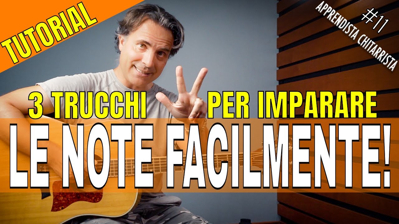 Come imparare le note sulla chitarra - 3 Trucchi per memorizzare le note + Bonus!