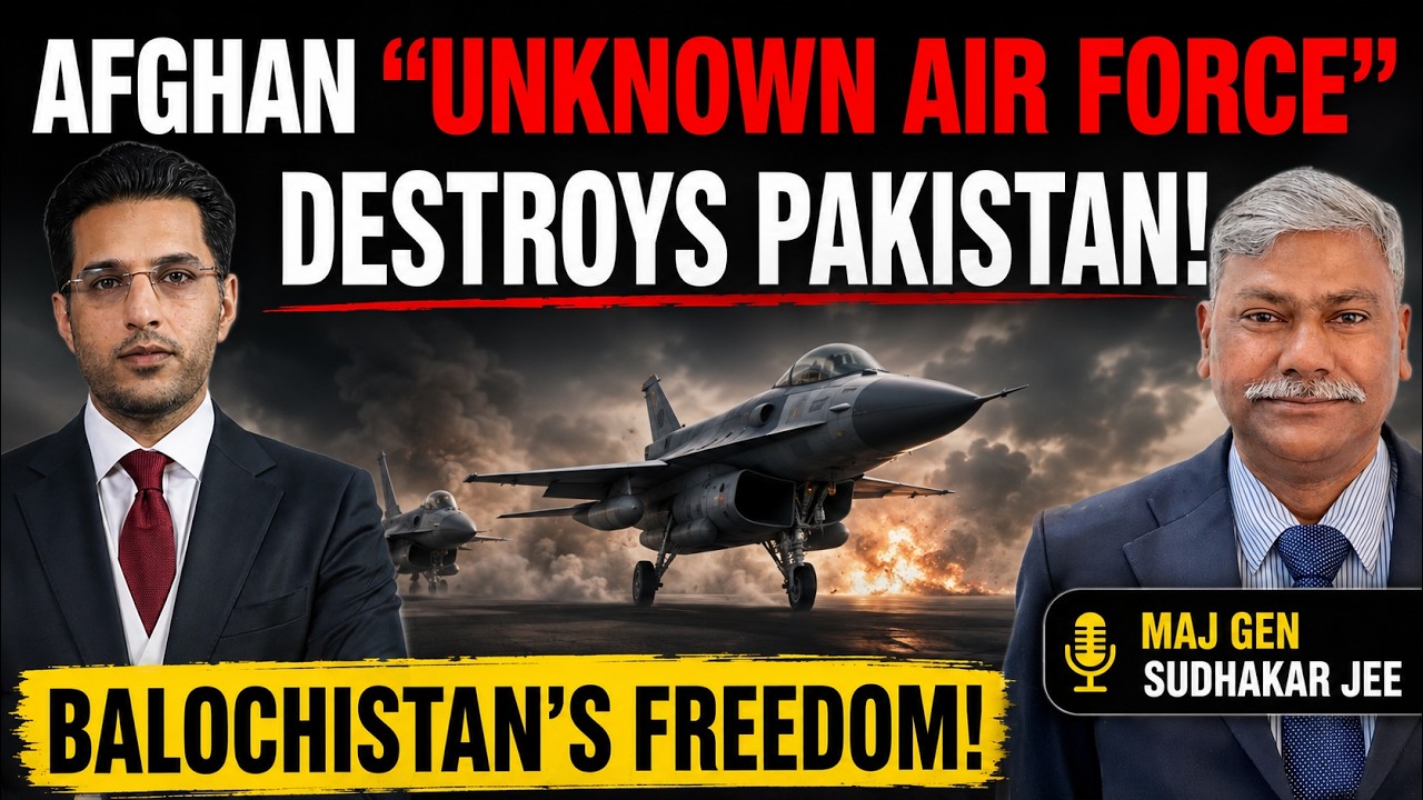 Modi Strategy: Unknown Men से खतरनाक Unknown Air Force! Afghan-Balochistan Pact-Maj Gen Sudhakar Jee