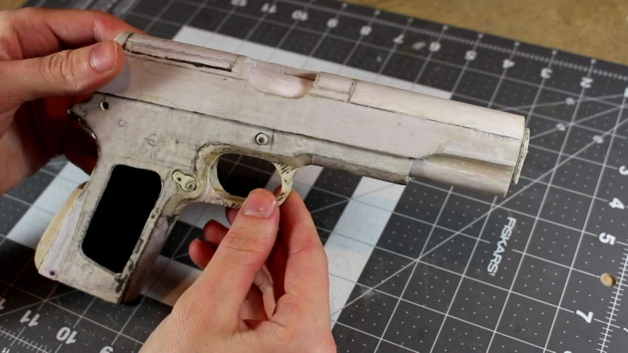 Working on the Paper M1911 Grip Safety and a Couple Updates