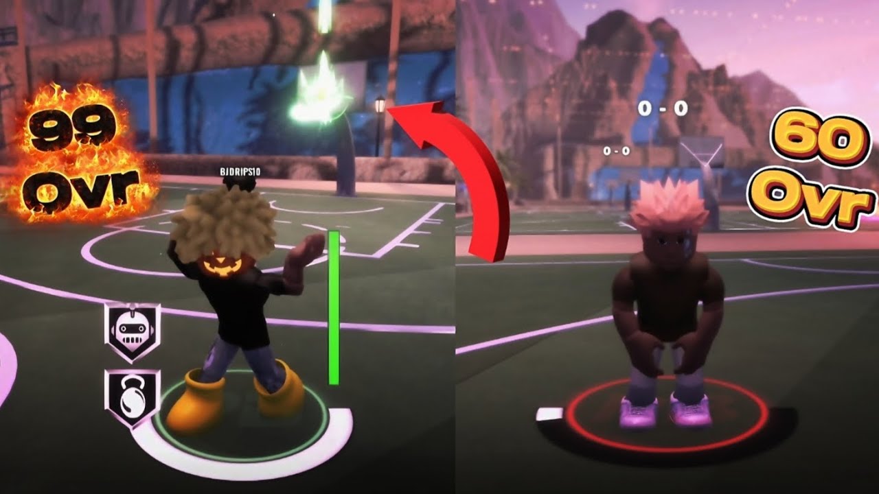 FIRST TIME Playing Playground Basketball!😱 [*THIS BUILD TOO OP*]