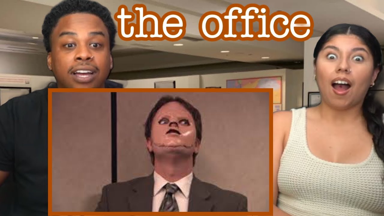 THE OFFICE 5x13 Stress Relief REACTION