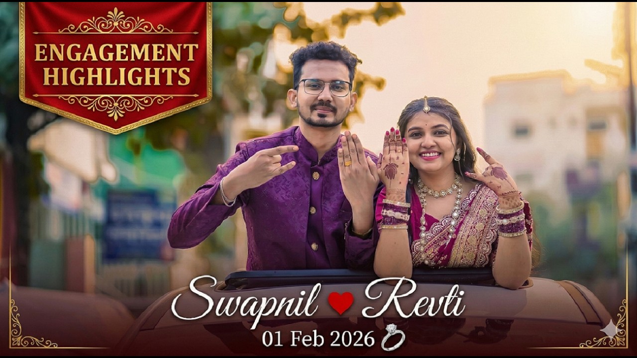 Swapnil ❤️ Revti | Engagement Ceremony Highlights 💍 | 01 Feb 2026 |  #SwapReva