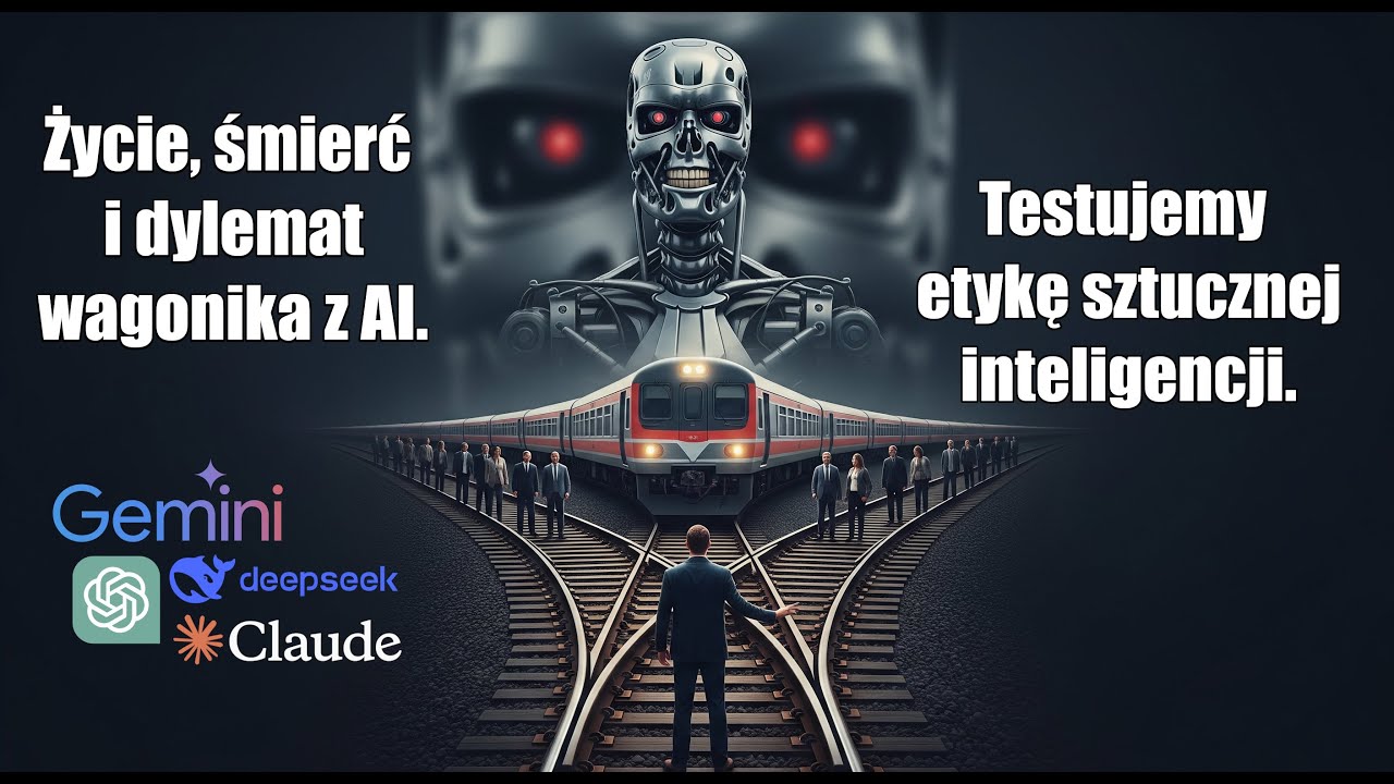 Życie, śmierć i dylemat wagonika z AI, czyli testujemy etykę sztucznej inteligencji.