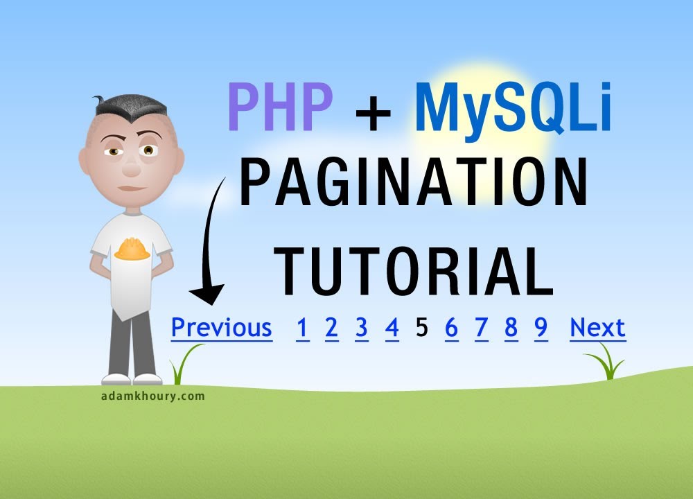 PHP Pagination Tutorial MySQLi Google Style Paged Results Programming