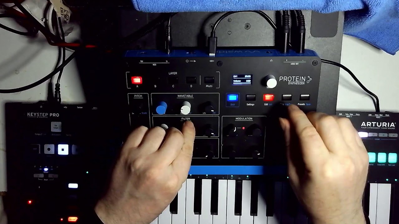 Waldorf Protein Synthesizer Deeply Diving