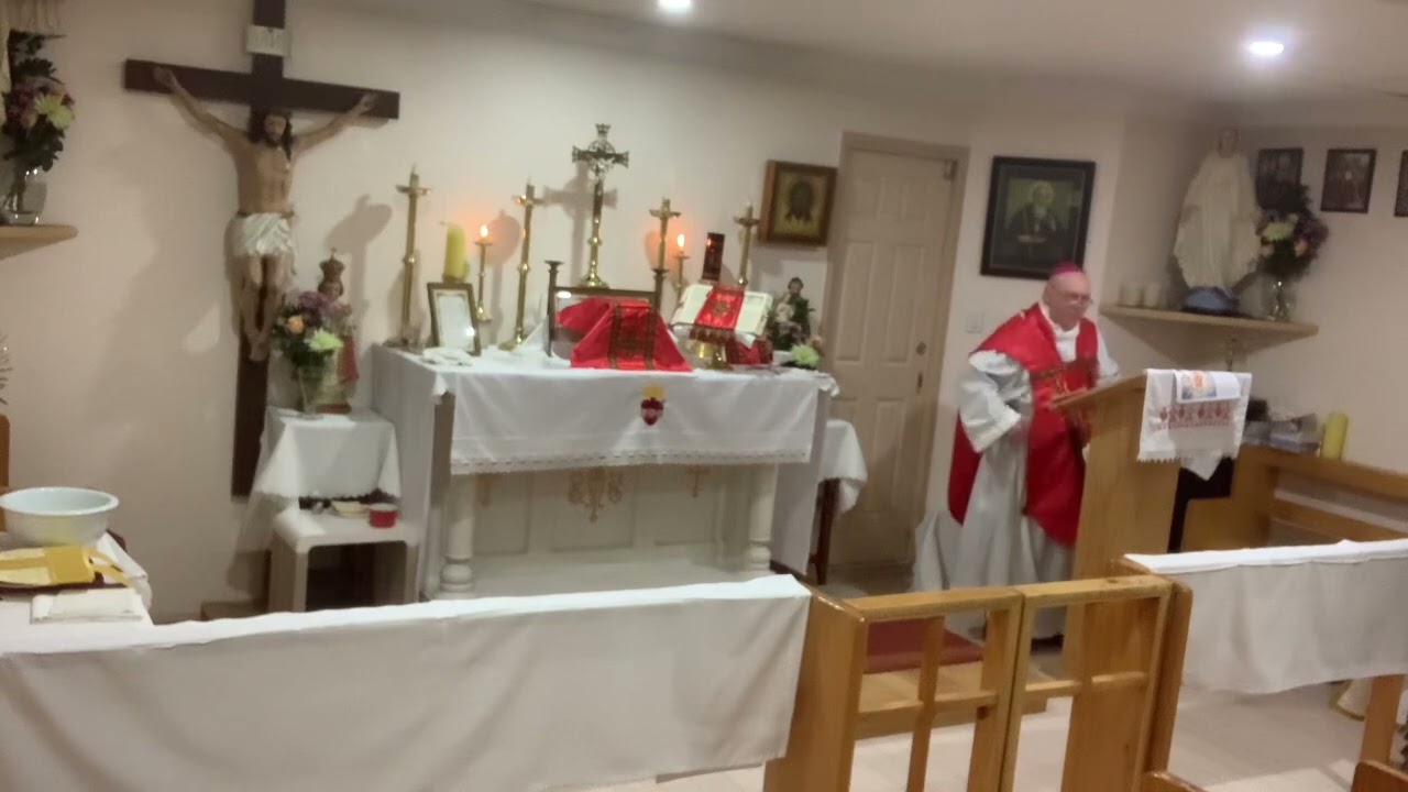Pentecost Sunday. God loves you and wants to make his home in you. 