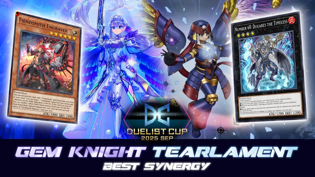 TEARLAMENT featuring GEM KNIGHT & FIENDSMITH - DUELIST CUP ‼️  [Yu-Gi-Oh! Master Duel]​