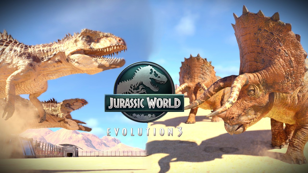 Jurassic World Evolution 3 🦖🚨🦕👉CARNOTAURUS ,TRICERATOPS, GIGANOTOSAURUS  #indominusrex #dinosaur