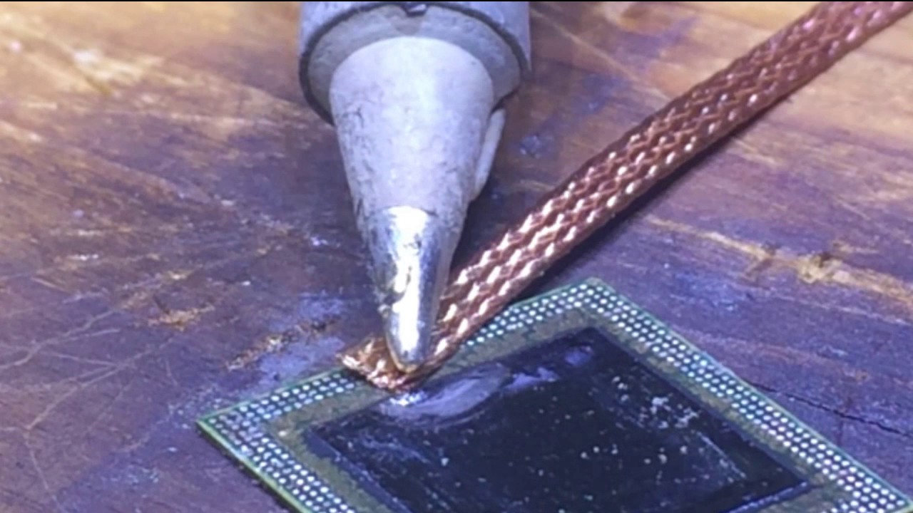 Reballing A7 CPU/ reballing RAM A7, error -1 (50) fix. Часть 1.